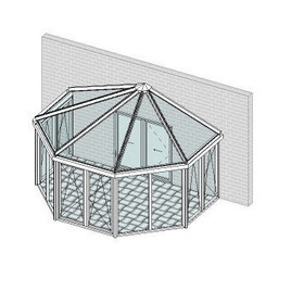 Куполообразная крыша для оранжерей